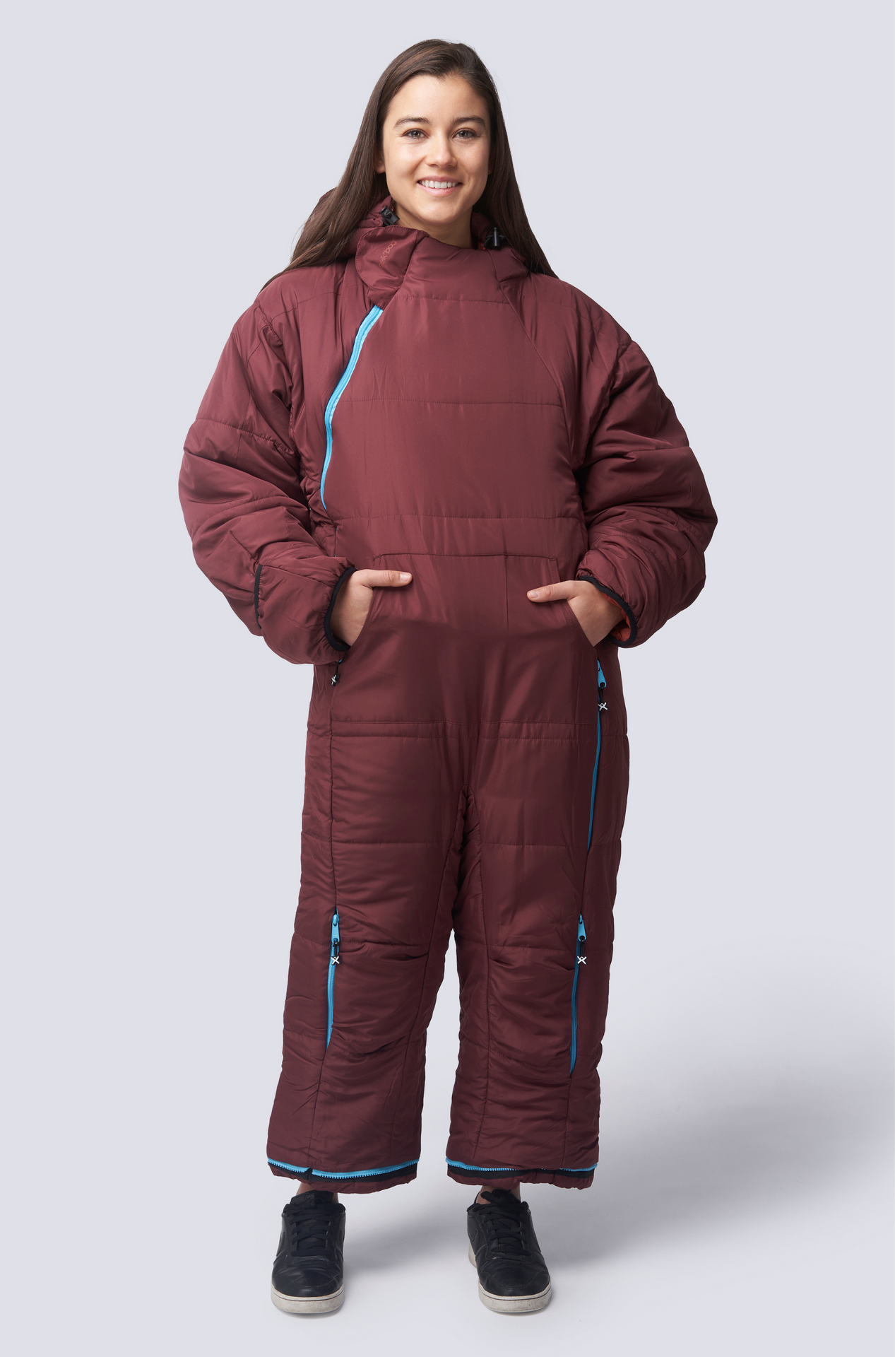 Original Recycled - Burgundy Earth - Selk'bag - The Original Wearable Sleeping Bag