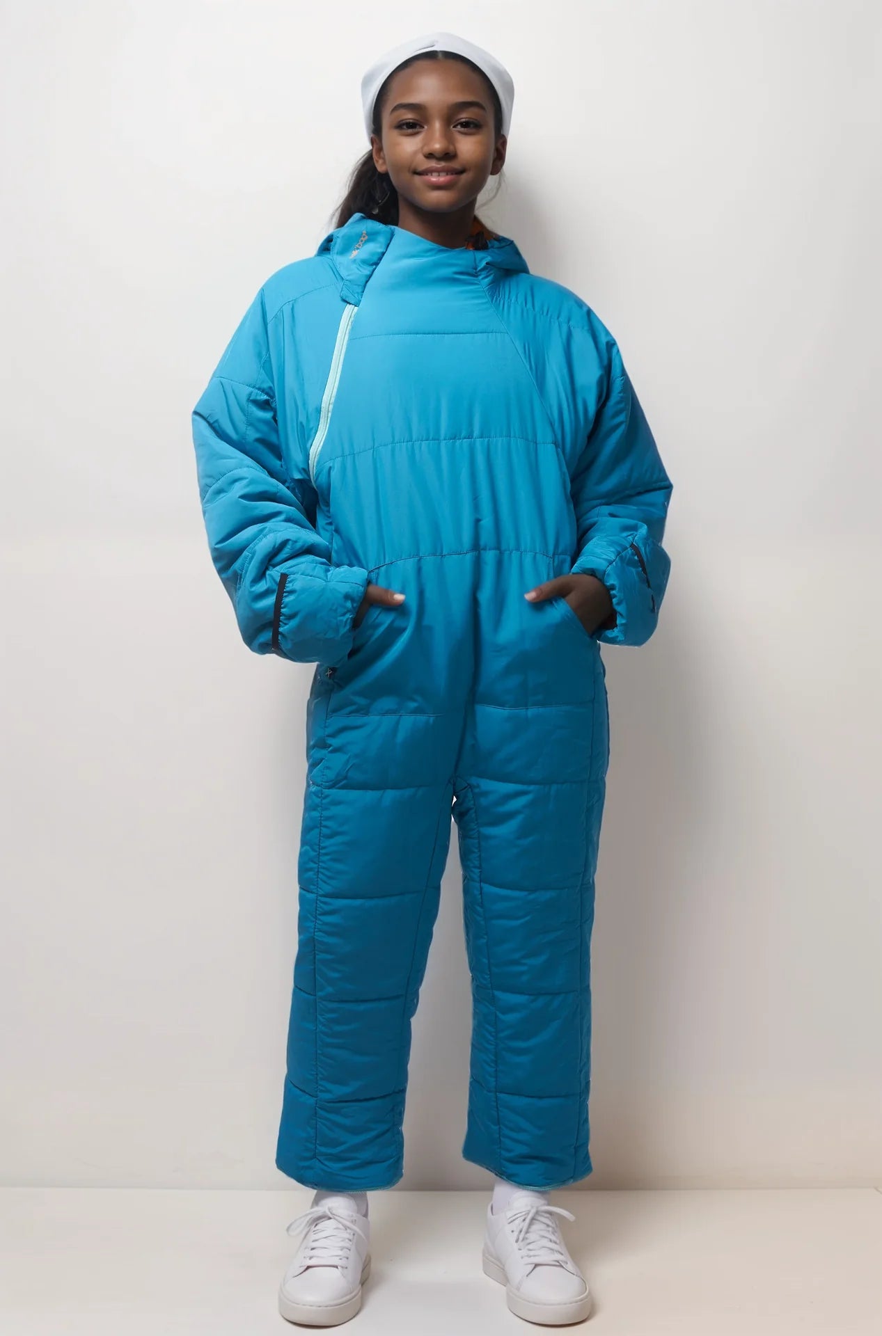 Kids - Teal Sunlight - Selk'bag - The Original Wearable Sleeping Bag