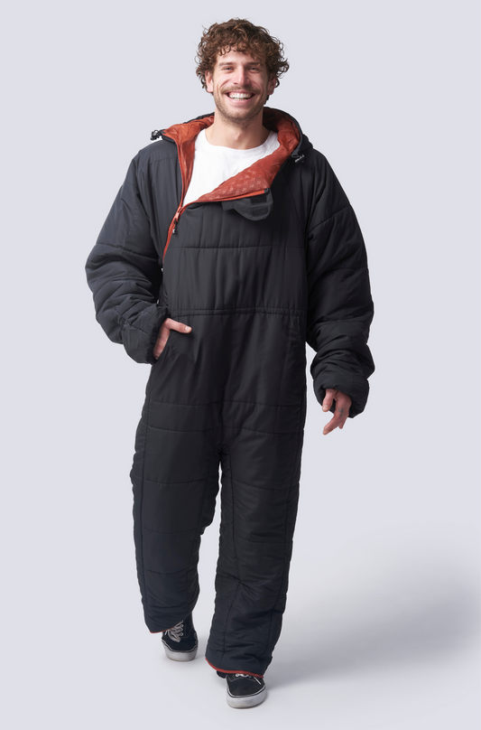 Selk'bag Lite Wearable Sleeping Bag - Outdoor and Indoor Sleeping Bags for Camping, Hiking, Travel, and Backpacking w/ Stuff Sack - Lightweight Sleeping Bag Suit - Temp Rating 48-55 degrees F – 100% recycled materials